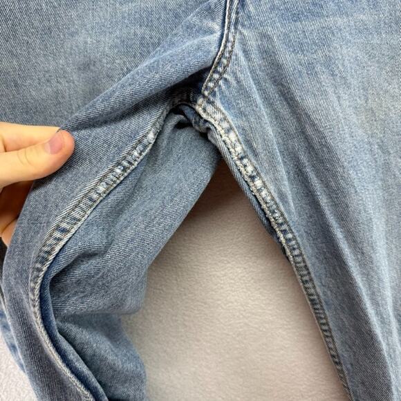 Vintage Levis Jeans Women's 12 Fits 30x33 Relaxed Tapered 550 Light Wash y2k - Picture 8 of 13